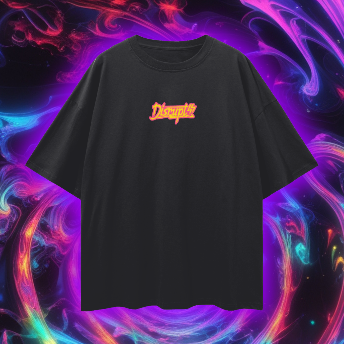 DISRUPT!! T-SHIRT (BLACK)