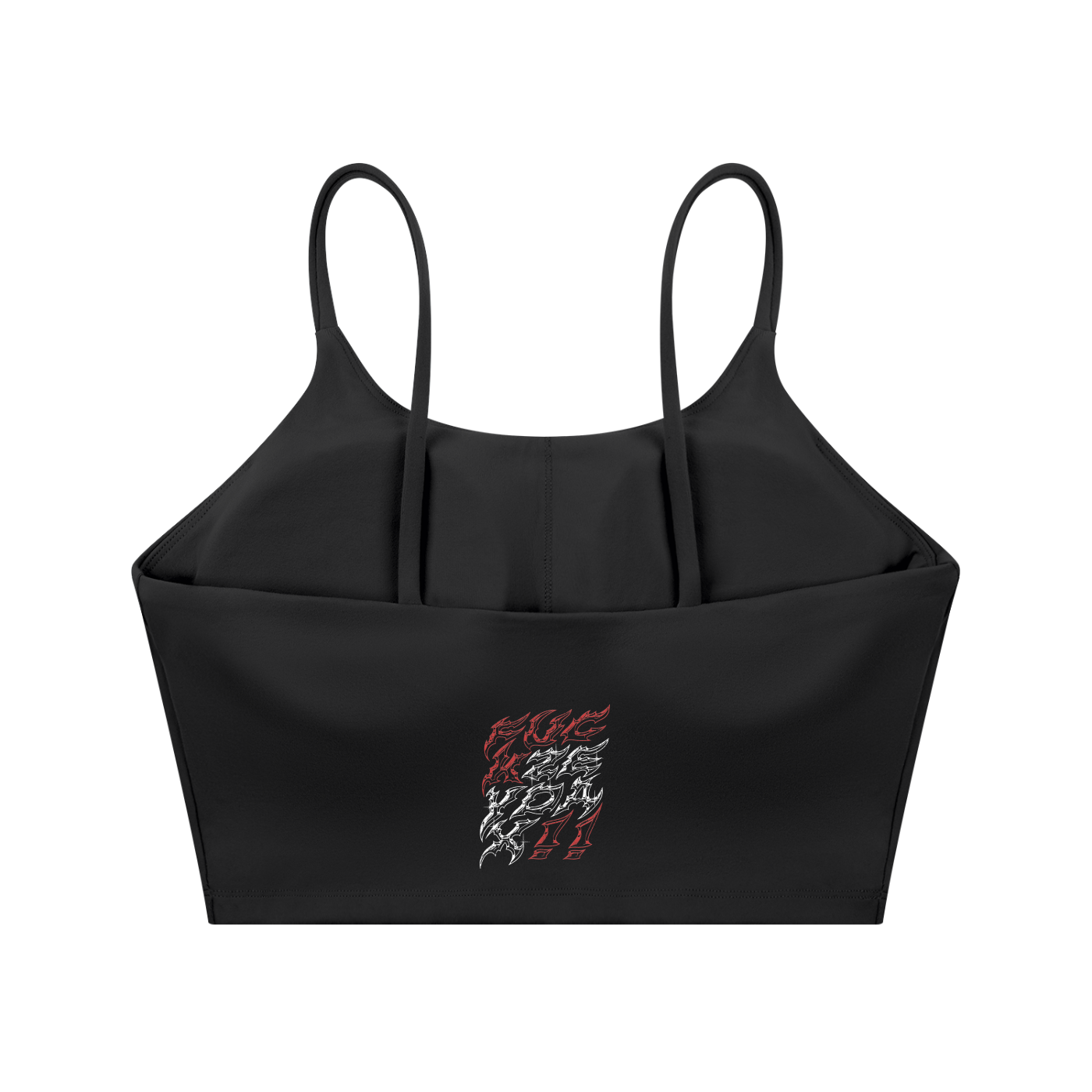 WOMEN'S CAMISOLE CROP TOP (ZEYDAX_BLACK)