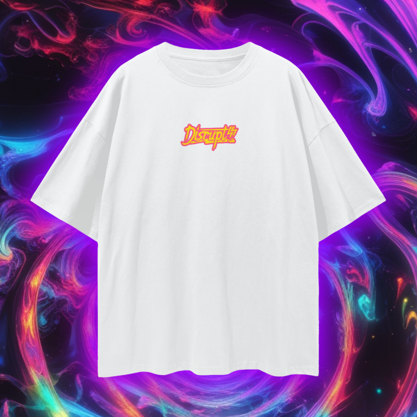 DISRUPT!! T-SHIRT (WHITE)