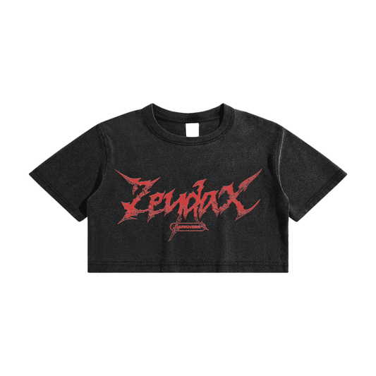 ZEYDAX 'DARKNESS' CROP TOP